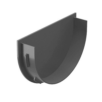 Заглушка воронки водостока Дёке Premium RAL 7024 Серый Графит