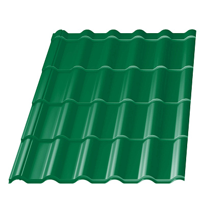 Металлочерепица Банга RAL6029 Зеленая Мята 0,45мм фото Центр Металлокровли