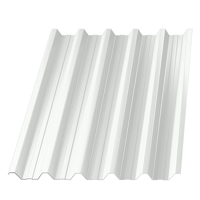 Профнастил C-44 RAL 9003 Белый 0.45 мм фото Центр Металлокровли