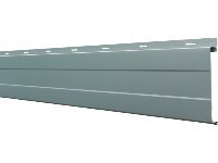 Вид металлосайдинга потолочно-стеновый с полоской